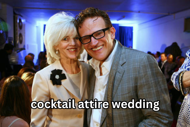cocktail attire wedding