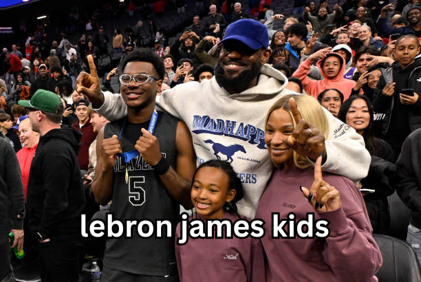 lebron james kids