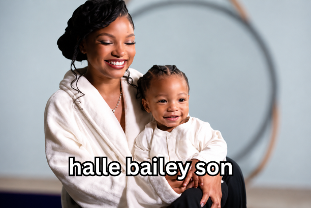 halle bailey son